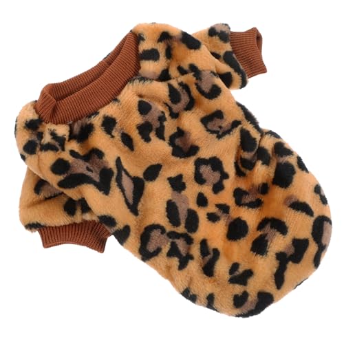 HOUDERCO Warmer Haustierpullover Haustierkleidung Entzückender Hundepullover Warme Hundekleidung Hundewelpenmantel von HOUDERCO