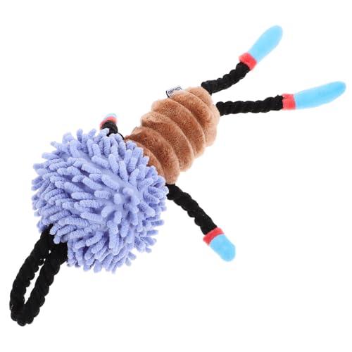 HOUDERCO zum Ziehen von Hunden quietschen kauen Stock Haustier Kauer Interactive Dog Toys hundewelpen Hundespielzeug zum Schleppertraining Hund ziehen Plüsch von HOUDERCO