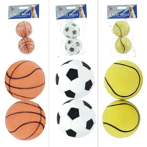 HOVUK 5 cm Premium Gummi-Sportball-Set, Basketball, Fußball und Tennisbälle. Erhöhen Sie Ihr Spiel auf neue Höhen. Perfekt für Training und Freizeit, entfesseln Sie Ihre sportlichen Fähigkeiten von HOVUK