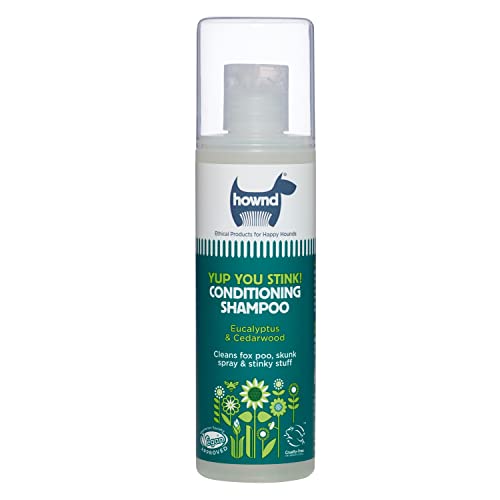 HOWND Yup You Stink – Hundeshampoo für stinkende Hunde – Hundeshampoo und Conditioner – Fuchskot-Shampoo für Hunde – Hundeshampoo für empfindliche Haut – Haferflocken-Hundeshampoo – Eukaliptus und von HOWND