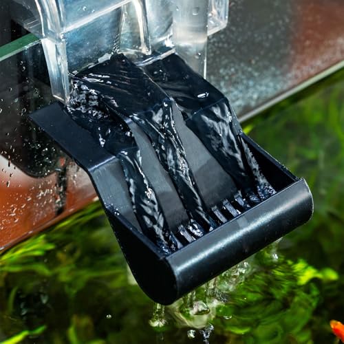 Aquarium-Filterleitblech, Aquarium-Zubehör, hilft eine ruhige Wasseroberfläche zu erhalten und den Wasserfluss zu verlangsamen, Aquarium-Filterdurchflussregler, geeignet für die meisten Hängefilter von HOZOE