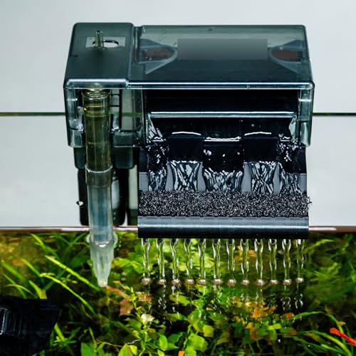 Aquarium-Filterleitblech, Aquarium-Zubehör, hilft eine ruhige Wasseroberfläche zu erhalten und den Wasserfluss zu verlangsamen, Aquarium-Filterdurchflussregler, geeignet für die meisten Hängefilter von HOZOE