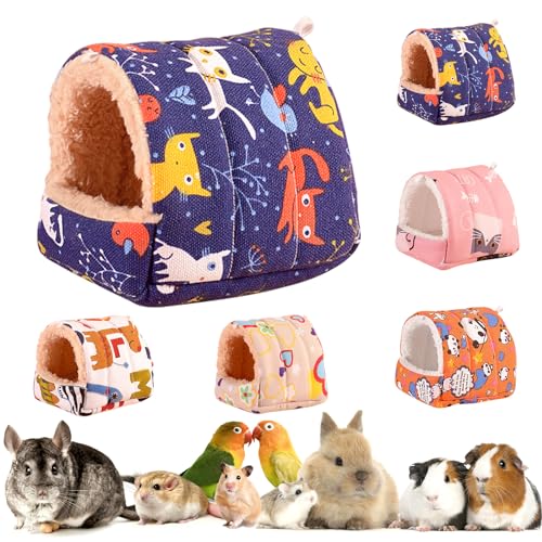 HPAWHOMEPART Papageien-Hängematte Vogelnest Warm Weich Plüsch Hängematte Hängende Käfig Zelt für Vögel Papagei Winter Warmes Bett Haustier Spielzeug Tasche Baumwolle Bett Nest für Sittiche Vogelnest von HPAWHOMEPART