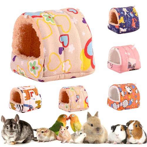 HPAWHOMEPART Papageien-Hängematte Vogelnest Warm Weich Plüsch Hängematte Hängende Käfig Zelt für Vögel Papagei Winter Warmes Bett Haustier Spielzeug Tasche Baumwolle Bett Nest für Sittiche Vogelnest von HPAWHOMEPART