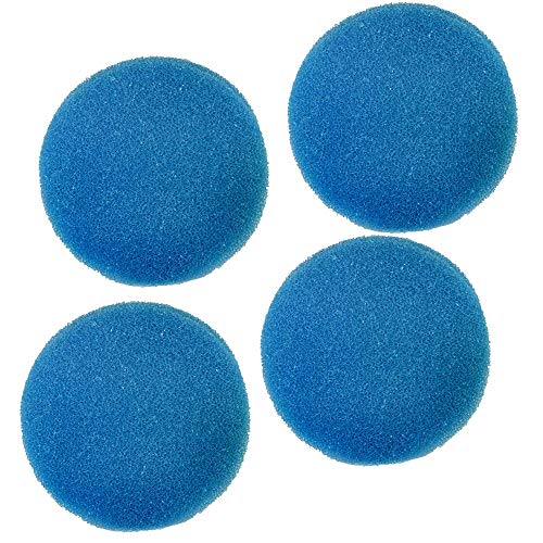 HQRP 4-Pack Blau Medien Feinfilter/Kanisterfilter kompatibel mit Eheim Classic 2217/600 Ersatz von HQRP