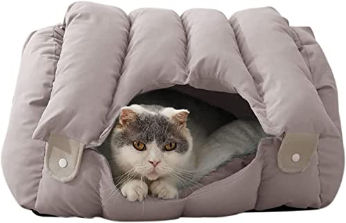 Haustierhäuser Multifunktionales Haustierbett All Seasons Premium Arch Kleines Hundebett Beständig gegen Kratzen und Beißen Bissfeste Katzenbetthöhle Neu von HSHTTKL