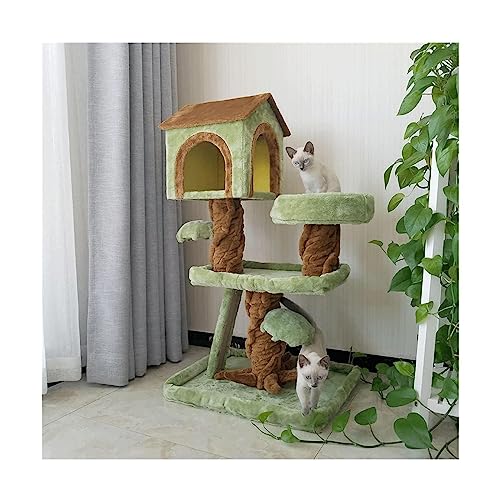 Katzenhäuser Zuverlässiger Katzenturm Klettergerüst Katzen Katzenstreu Baum Tong Tianzhu Klettergerüst Haus Haustierbedarf Katzenwohnung Neu von HSHTTKL