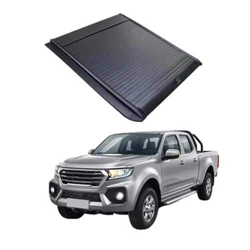 Kompatibel mit Tonneau Cover 4x4 Rolldeckelverschluss for GWM Fengjun 5/6/7 mit Überrollbügel, Sportbügel von HTAQYU