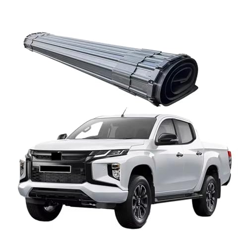 Off-Road-Zubehör Tonneau-Abdeckung Pickup Harte aufrollbare Bettabdeckung Tonneau-Abdeckungen kompatibel for MIT Subi SHI von HTAQYU