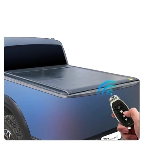 Pickup Aluminium Tonneau Cover Echt Versenkbare Elektrische Roll LKW Bett Kompatibel for VW AMAROK V6 von HTAQYU