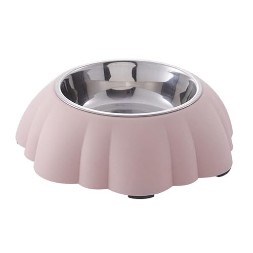 Futternapf für Hunde, langsamer Futternapf, Futternapf, Futterspender für Katzen, Hunde (Farbe: Rosa) von HTDZDX