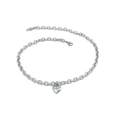 HUAJINGKEJI Katzen Halsketten Anzug Halsband Herz Anhänger Prinzessin Halsband Hochzeit Foto Requisiten Urlaub Halsband Herz für Prinzessin von HUAJINGKEJI