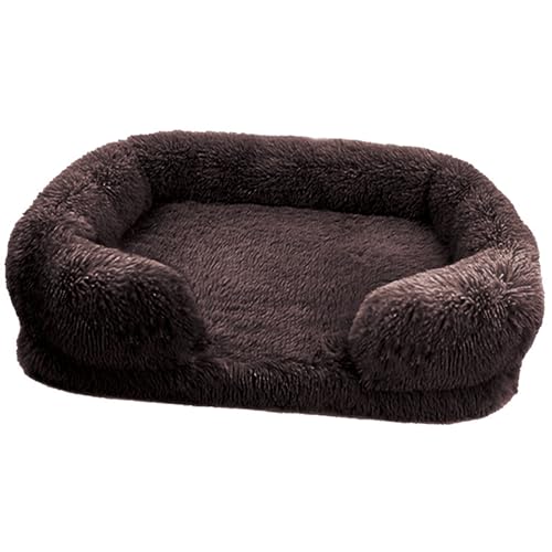 HUAJINGKEJI Kreatives Haustierbett, abnehmbares Kissen für Hunde und Katzen, weiches Plüsch, bequemes Sofa, mehrere Größen und Farben von HUAJINGKEJI