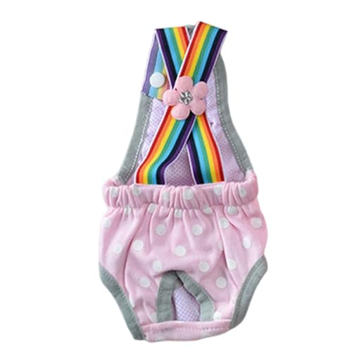 HUANGGG Hundewindel-Shorts, Sanitärhöschen, Hündinnen, verstellbare Straps-Windelhöschen, Perioden-Slip, physiologische Shorts von HUANGGG