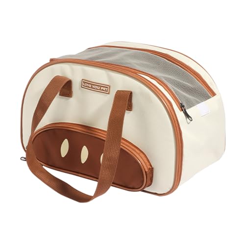 HUANGGG Outdoor-Tragetasche für kleine Haustiere, Hundetragetasche, Katzentragetasche, mit Taschen, atmungsaktive Tragetasche für Hunde und Katzen von HUANGGG