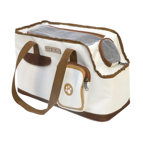 HUANGGG Outdoor-Tragetasche für kleine Haustiere, Hundetragetasche, Katzentragetasche, mit Taschen, atmungsaktive Tragetasche für Hunde und Katzen von HUANGGG