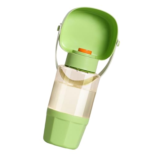 HUANGTNG Haustier Wasserflasche Schüssel Wasserbehälter Go Out Outdoor Trinkbecher 550ml Trinkspender Wasserbehälter von HUANGTNG