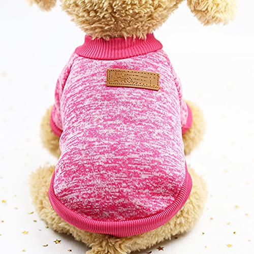 15 Farben Hundebekleidung Winterbekleidung für Hunde Mäntel Jacken Warme Hundebekleidung Pullover Welpen Katzenbekleidung für Hunde Haustiere Bekleidung,7,XL 4,2,6KG von NC