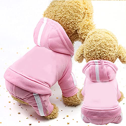 Frühling Haustier Hundebekleidung für Hunde Overalls Haustier Overall Welpen Katze Kleidung für Hundemantel Dicke Haustiere Hundebekleidung,6,XL 4,2,6KG von HUANSUN