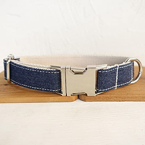 Halsband weißes Hundehalsband und Leine 5 Größen,Hundehalsband,xs von HUANSUN