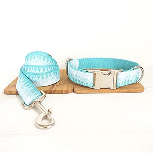 Hundehalsband im frischen Stil 5 Größen, Hundehalsband-Leine-Set, XL von HUANSUN