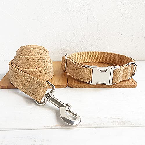 Hundehalsband praktisch, um mit der Hundeleine spazieren zu gehen, für kleine mittelgroße Hunde 5 Größen,Hundehalsband-Leine-Set,xs von HUANSUN