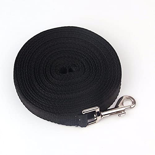 Nylon Hundetrainingsleinen Heimtierbedarf Gehgeschirr Halsband Führungsseil Für Hunde Katze 1,5 M 1,8 M 3 M 4,5 M 6 M 10 M,Schwarz,XXL von HUANSUN