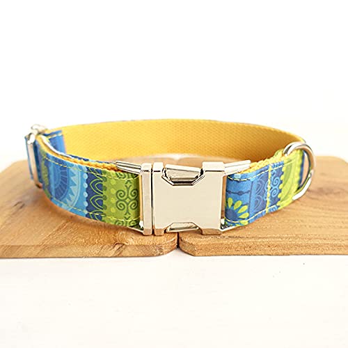 hochwertiges Halsband mit Fliege Hundehalsband Leine Set 5 Größen ,Hundehalsband,S von HUANSUN