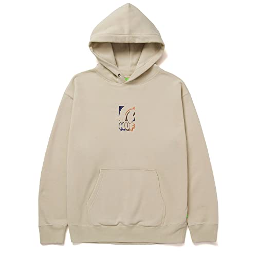 HUF, Sweat h-Dog Hood, Sand - L von HUF