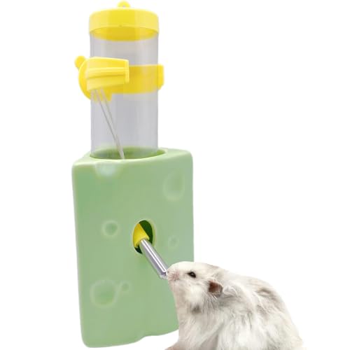 Hamster-Wasserflasche, kein Tropfen, Keramik-Meerschweinchen-Wasserflaschen, 116 ml, automatischer Kleintier-Wasserspender, Naturthema, Hamsterkäfig-Zubehör für syrische Zwerg-Ratten, Eichhörnchen von HUIBAOZhang KuLaserBI