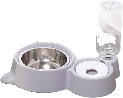 Tragbare Hundewasserflasche, automatischer Haustier-Wasserspender, Futternapf for Hunde und Katzen, Futterspender for Haustierprodukte aus Silikon(B-Blue) von HUIHHAO