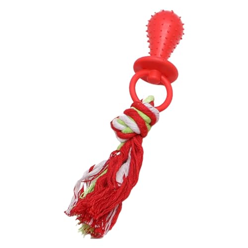 HUNJHYC Kauspielzeug aus Seil | Hundespielzeug aus Seil | Geknotetes Haustierspielzeug | Kauspielzeug für Hundeseil | Hundespielzeug aus Seil zur Mundpflege zum Spielen und Trainieren von HUNJHYC