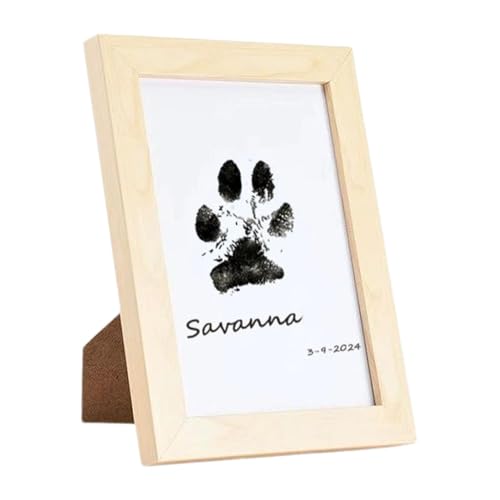 Pfotenabdruck-Set für Hunde - Pfotenabdruck Set | Pfotenabdruck-Set | Tierpfotenabdruck-Set ohne Tinte | Druckset von HUNJHYC