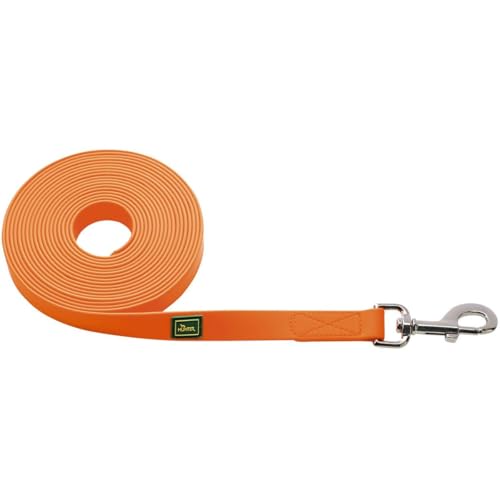 HUNTER CONVENIENCE, Suchleine, Schleppleine, Kunststoffgemisch, wasserabweisend, 1200 x 2,0 cm, neonorange von HUNTER