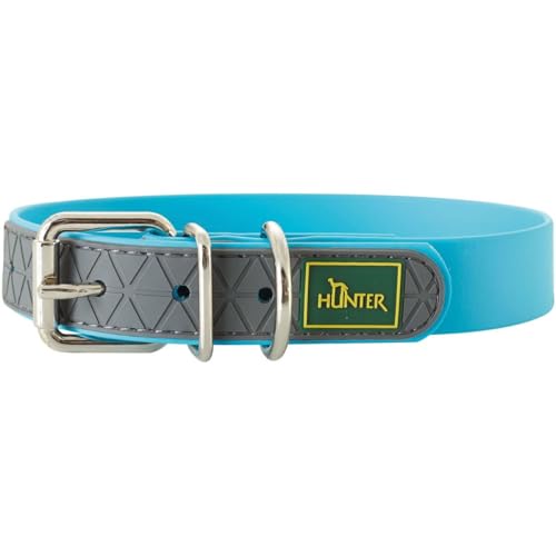 HUNTER CONVENIENCE Hundehalsband, Kunststoffmaterial, 35 XS-S, türkis von HUNTER