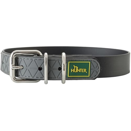 HUNTER CONVENIENCE Hundehalsband, Kunststoffmaterial, 40 S, schwarz von HUNTER