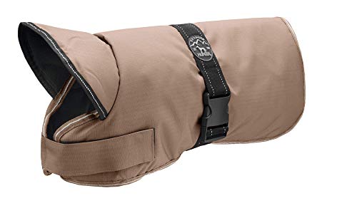 Hunter Denali Hundemantel, warm, wasserabweisend, 40, taupe von HUNTER