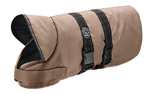 Hunter Denali Hundemantel, warm, wasserabweisend, 50, taupe von HUNTER