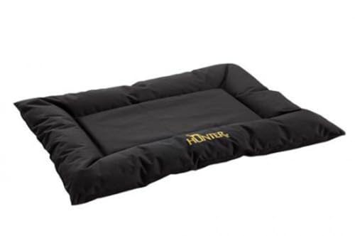 HUNTER Gent Hundebett, wasserabweisend, schmutzabweisend, antibakteriell, 100 x 70 cm, schwarz von HUNTER