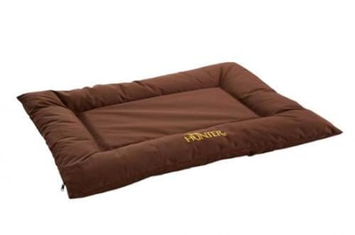 HUNTER Gent Hundebett, wasserabweisend, schmutzabweisend, antibakteriell, 80 x 60 cm, braun von HUNTER