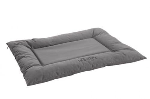 HUNTER Gent Hundebett, wasserabweisend, schmutzabweisend, antibakteriell, 80 x 60 cm, grau von HUNTER