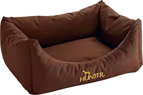 HUNTER Gent Hundesofa, wasserabweisend, schmutzabweisend, antibakteriell,100 x 70 cm, braun von HUNTER