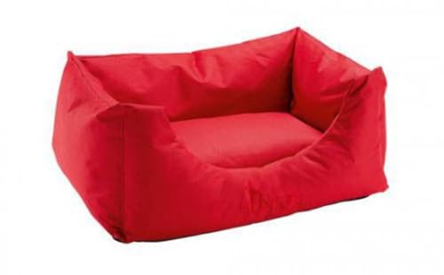 HUNTER Gent Hundesofa, wasserabweisend, schmutzabweisend, antibakteriell,60 x 45 cm, rot von HUNTER