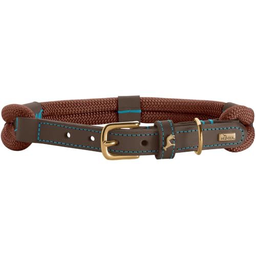 HUNTER Halsband Malia Farbe Schokobraun/Dunkelbraun, Größe 55 von HUNTER