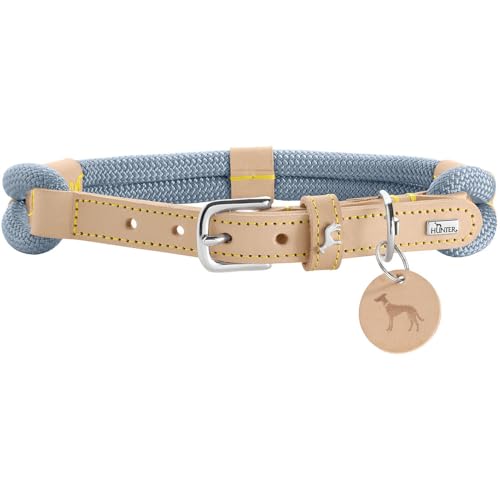 HUNTER Halsband Malia Farbe taubenblau/Natur, Größe 50 von HUNTER