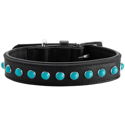 HUNTER Halsband Modica Farbe schwarz, Größe 40 von HUNTER