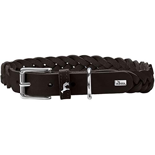 HUNTER Halsband Solid Education Special M (55), Schwarz von HUNTER