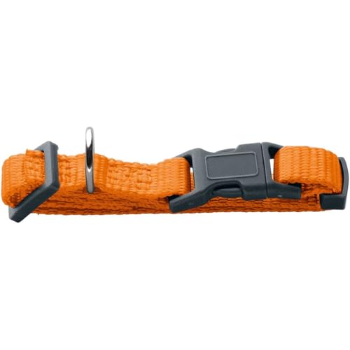 HUNTER Halsung London Vario Basic | Orange | Größe 24-36/S | mit Sicherheitsverschluss | weich & flexibel | reißfest & schnelltrocknend | pflegeleicht & formstabil | ideal für Alltag & Abenteuer von HUNTER