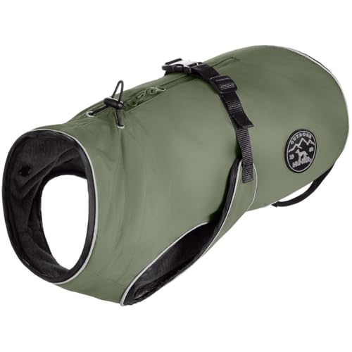 Hunter Hundemantel Uppsala, Größe:25 cm, Farbe:khaki von HUNTER