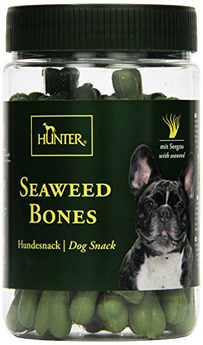 HUNTER Hundesnack Seaweed Bones, 200 g, 2er Pack (2 x 200 g) von HUNTER